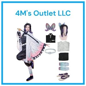 Chic Butterfly Costume with Accessories